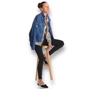 Betabrand Womens Black Skinny Leg Yoga Dress Pant Sz M Comfort Stretch Pull On